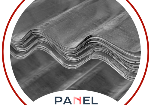 Lámina galvanizada perfil O100.