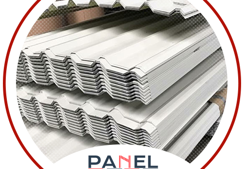 Lámina R101 con recubrimiento pintro.