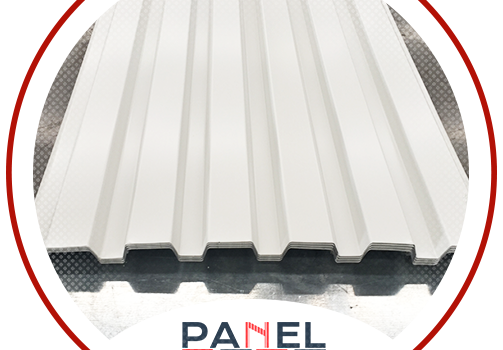 Lámina RD 91.5 con acabado pintro.