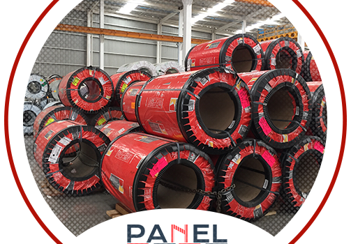 Rollos de 3 pies de ancho. Lámina ternium en rollo.