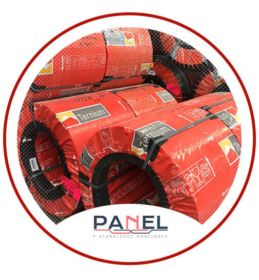 Rollos de acero ternium de 4 pies de ancho.